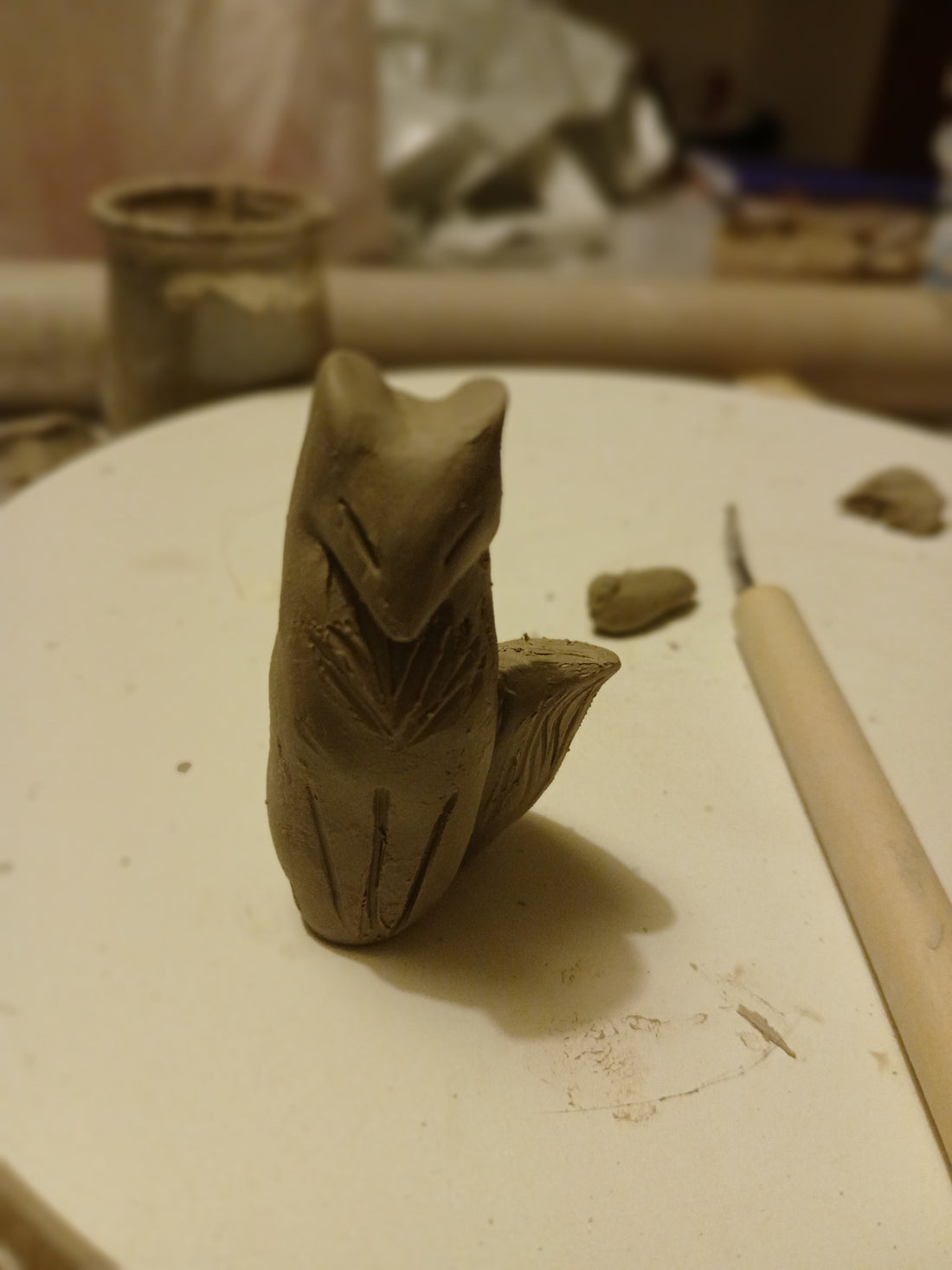 Le renard symbole de mon atelier