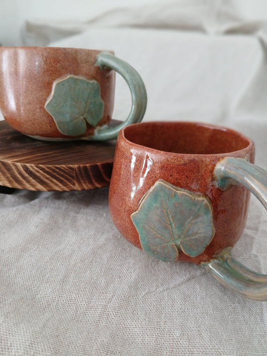 Petite tasse citrouille d'automne