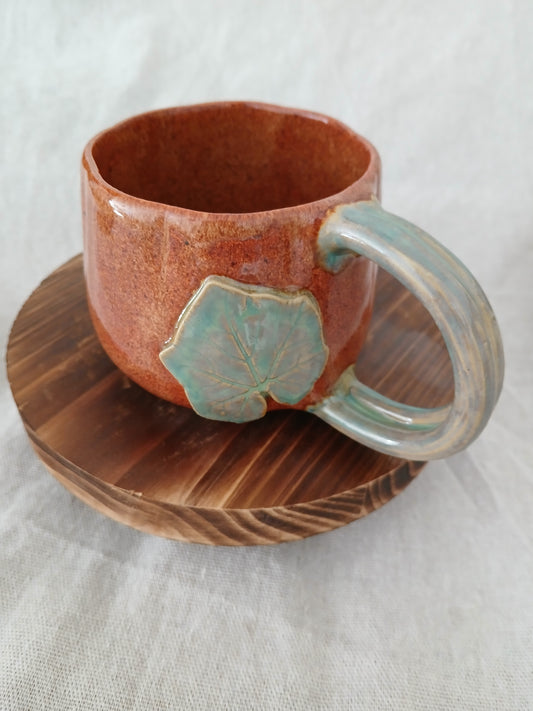 Petite tasse citrouille d'automne