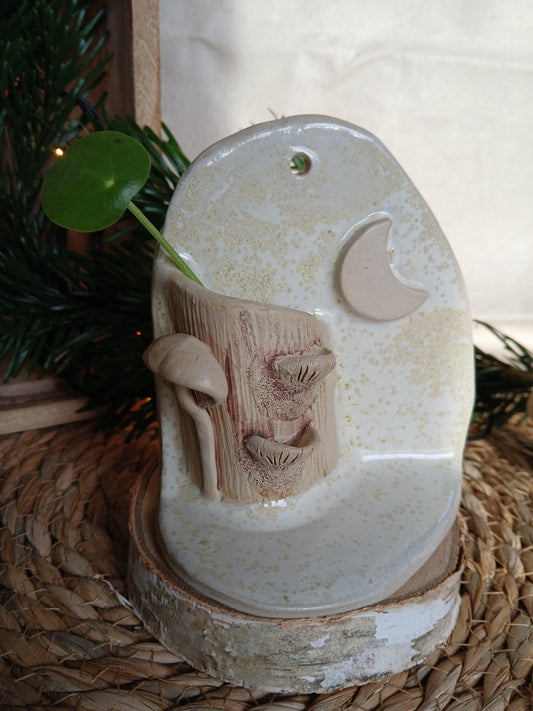 Autel mural petite Lune dorée