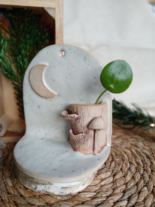 Autel mural petite Lune et mousse