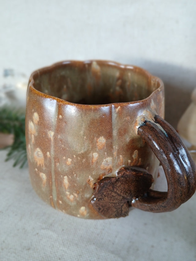 Mug citrouille marron glacé