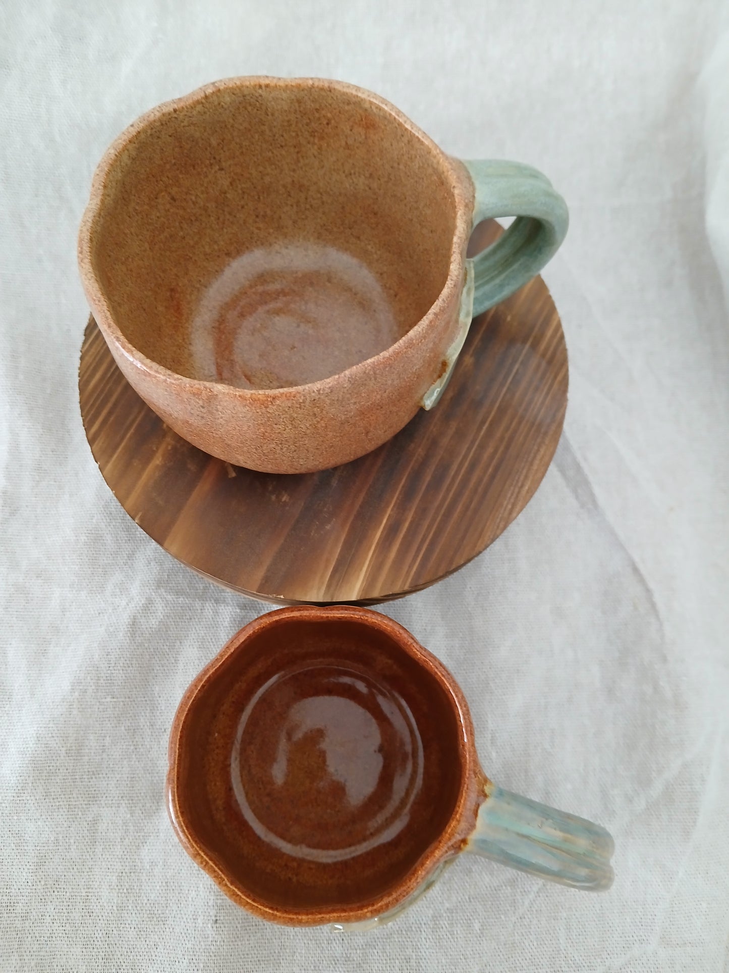 Petite tasse citrouille d'automne