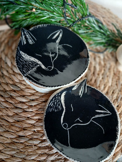 Coupelle Renard endormi