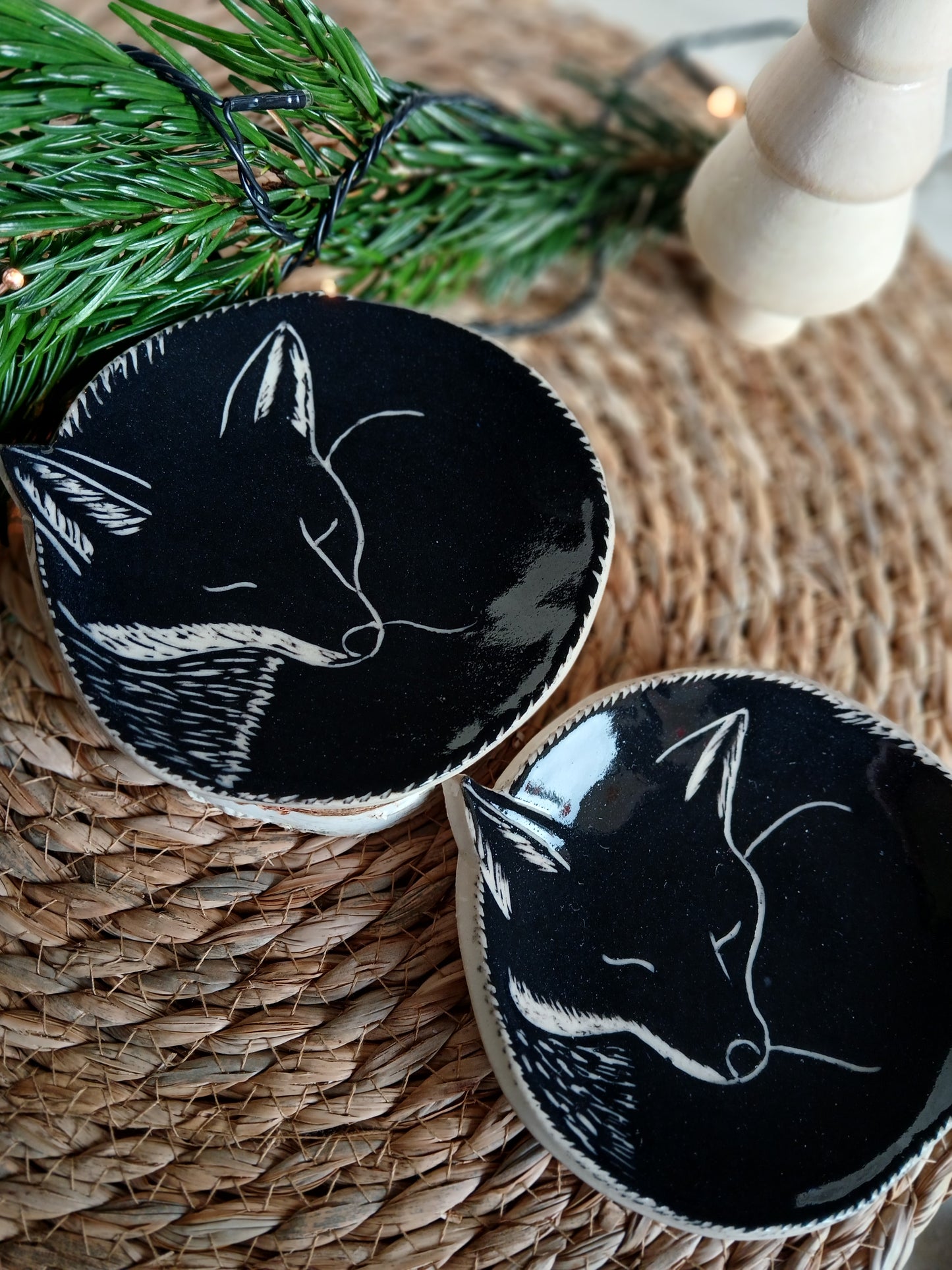 Coupelle Renard endormi