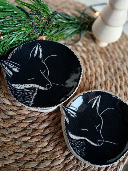 Coupelle Renard endormi