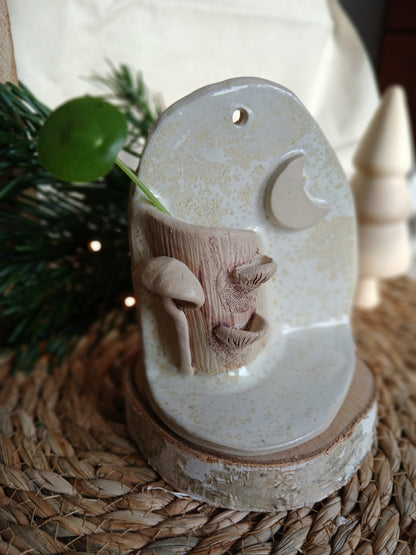 Autel mural petite Lune dorée