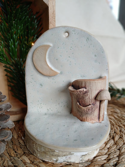 Autel mural petite Lune et mousse