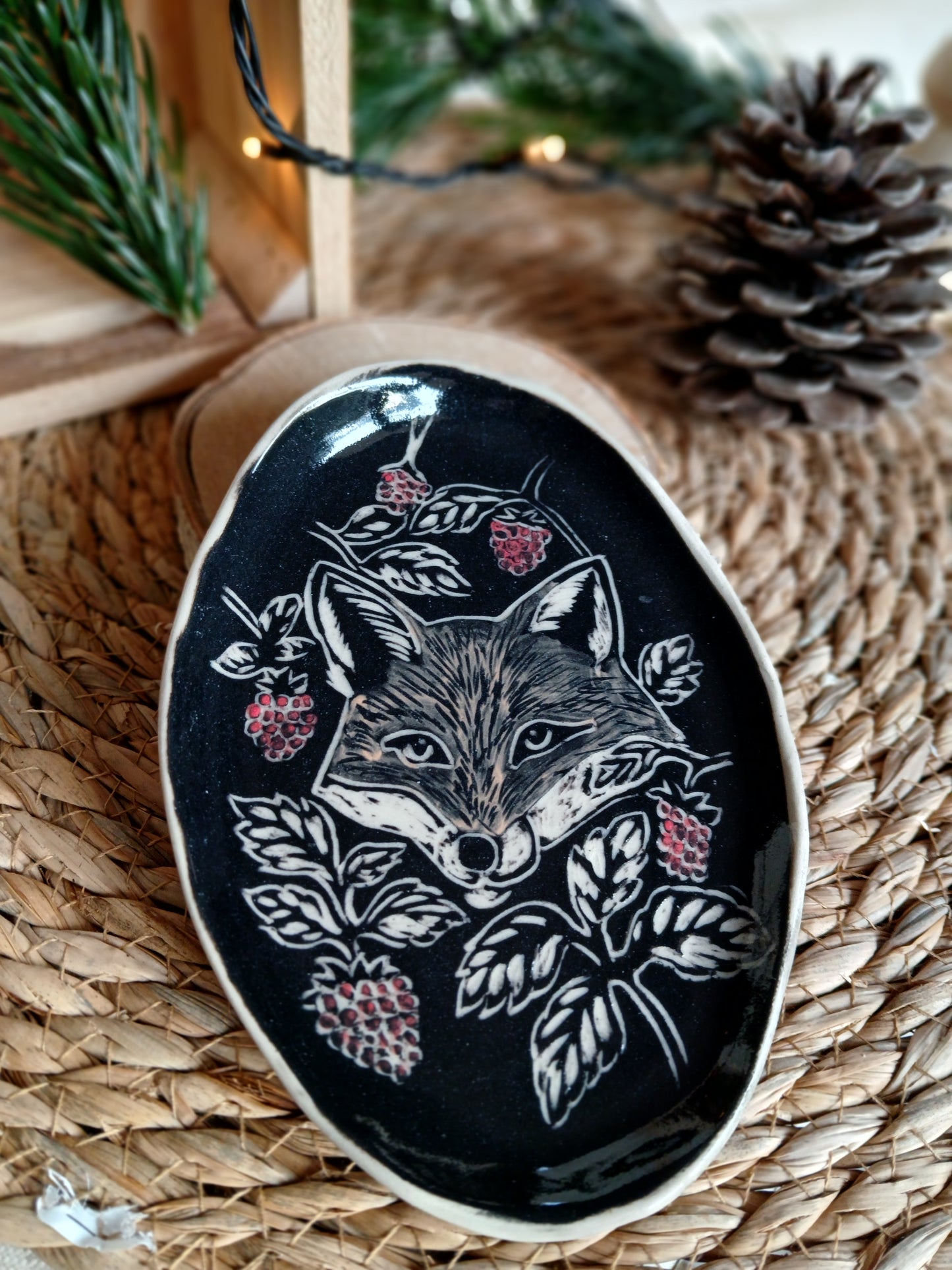 Coupelle Renard et framboise