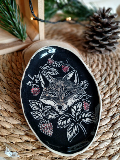 Coupelle Renard et framboise